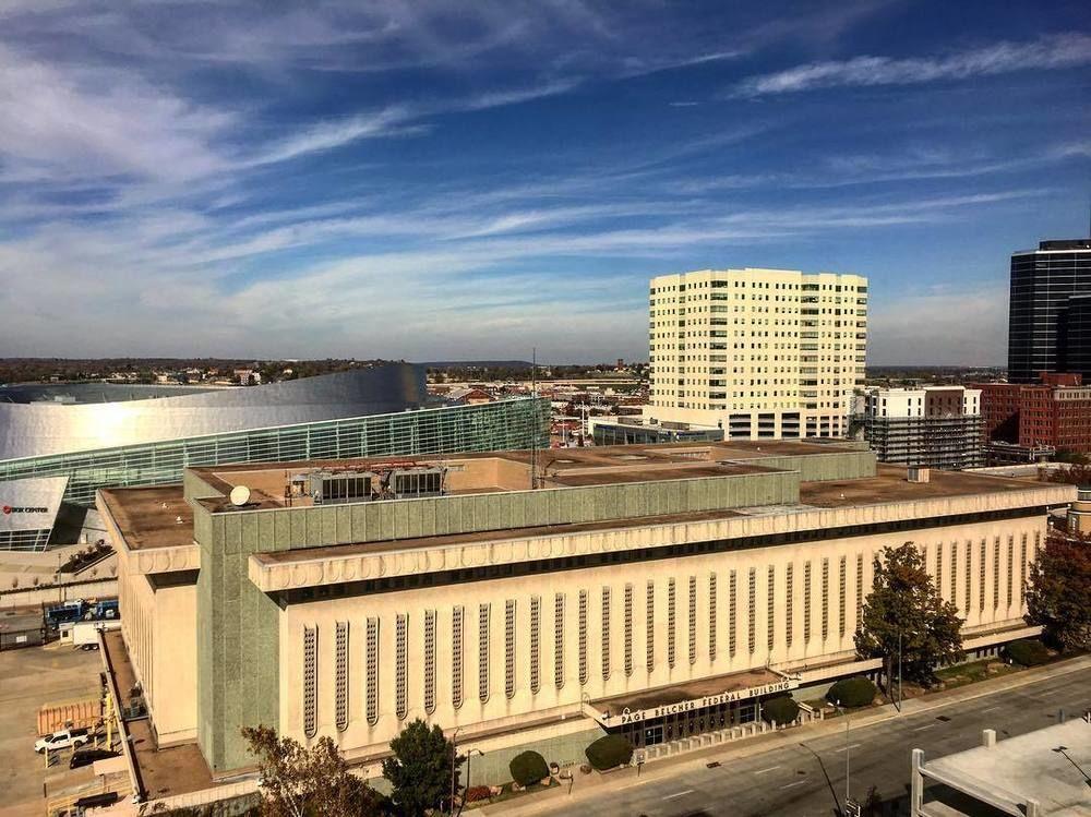Aloft Tulsa Downtown Hotel Exterior foto