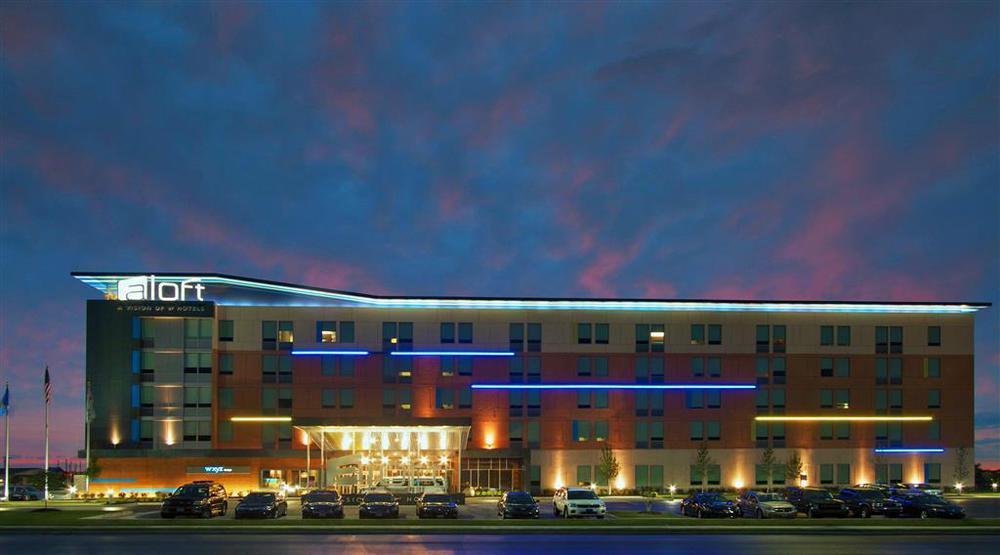 Aloft Tulsa Downtown Hotel Exterior foto
