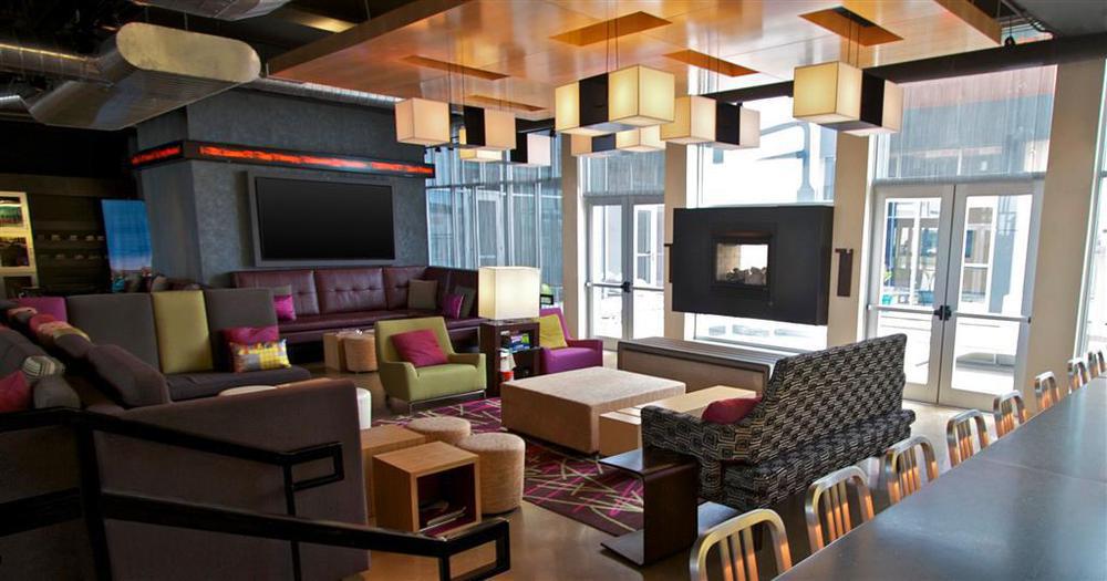Aloft Tulsa Downtown Hotel Restaurant foto