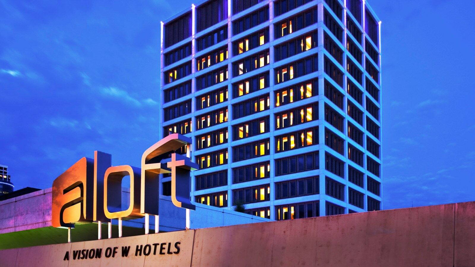 Aloft Tulsa Downtown Hotel Exterior foto