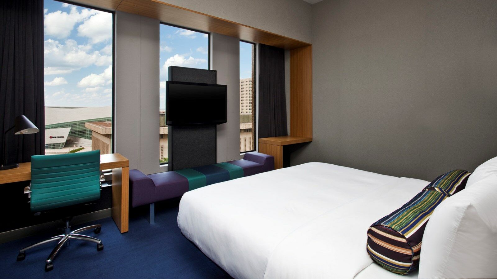 Aloft Tulsa Downtown Hotel Exterior foto