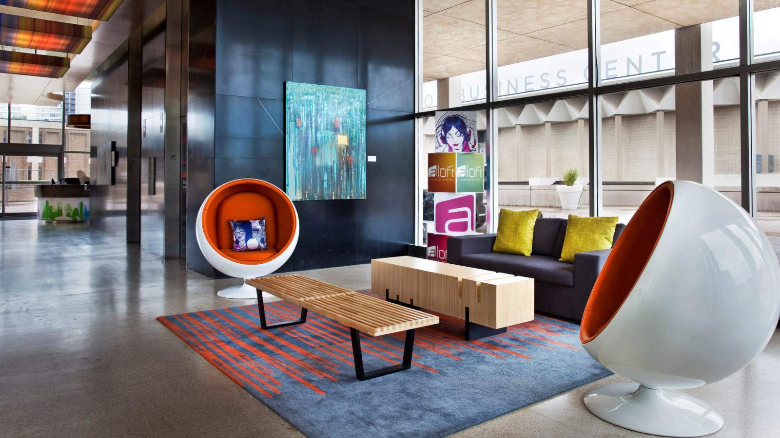 Aloft Tulsa Downtown Hotel Exterior foto