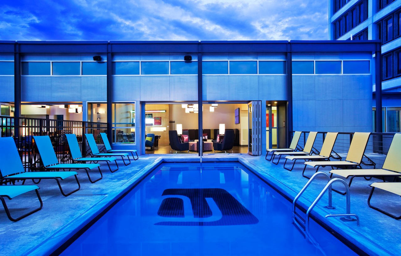 Aloft Tulsa Downtown Hotel Exterior foto